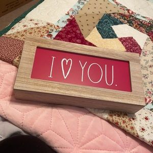 Rae Dunn I ❤️ You. Decor